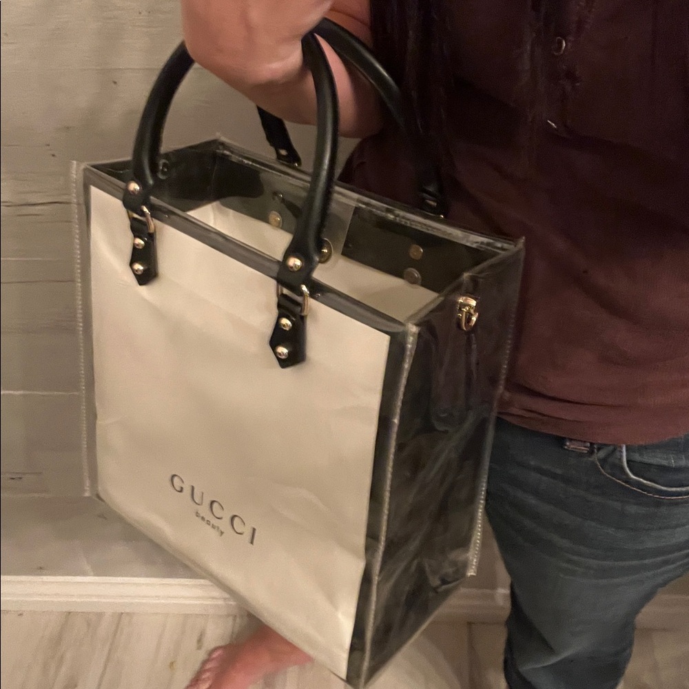 Upcycled Gucci Beauty Shopping Bag - Picture 8 of 10